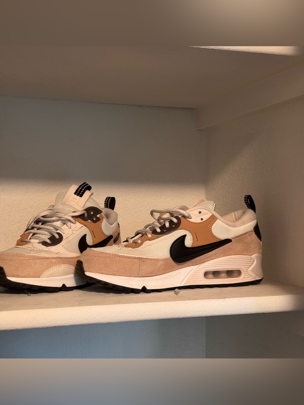 NEW Nike Air Max 90 Futura Phantom Hemp Sanddrift Black Women’s 8
